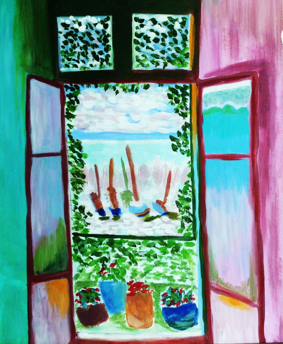 Blick auf die See nach Matisse