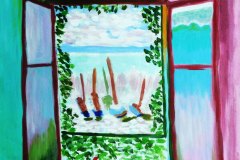 Blick auf die See nach Matisse