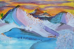 Dreikaiserberge im Winter